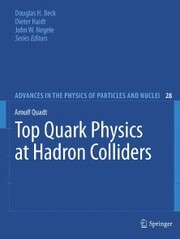 Top Quark Physics at Hadron Colliders - Cover