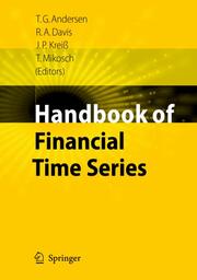 Handbook of Financial Time Series - Cover