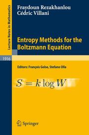 Entropy Methods for the Boltzmann Equation - Cover