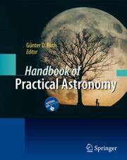 Handbook of Practical Astronomy - Cover