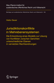Jurisdiktionskonflikte in Mehrebenensystemen - Cover