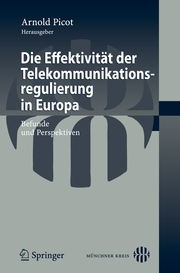 Die Effektivität der Telekommunikationsregulierung in Europa - Cover