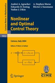 Nonlinear and Optimal Control Theory - Cover