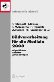Bildverarbeitung für die Medizin 2008 - Cover