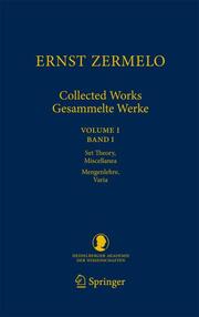 Collected Works/Gesammelte Werke 1