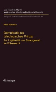 Demokratie als teleologisches Prinzip - Cover