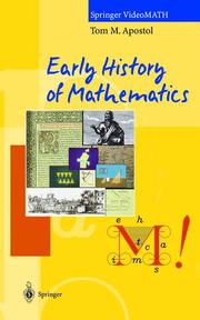 Early History of Mathematics