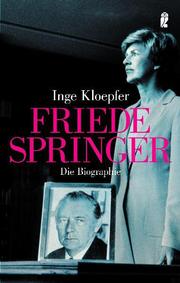 Friede Springer - Cover