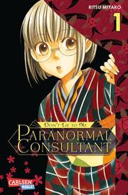 Don't Lie to Me - Paranormal Consultant 1 - Cover