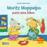 Moritz Moppelpo putzt seine Zähne - Cover