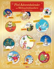 Pixi Adventskalender mit Weihnachts-Klassikern, Gold - Cover