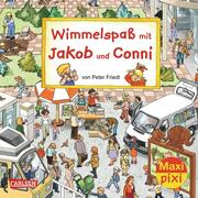 Maxi Pixi - Wimmelspaß mit Jakob und Conni - Cover