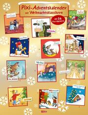 Pixi Adventskalender mit Weihnachts-Klassikern, Gold 2024