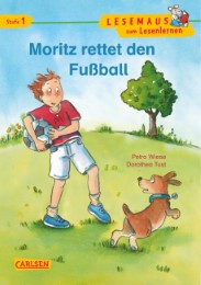 Moritz rettet den Fußball