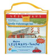 LESEMAUS - Meine Lesemaus-Tasche: Fahrzeuge, Fußball, Abenteuer