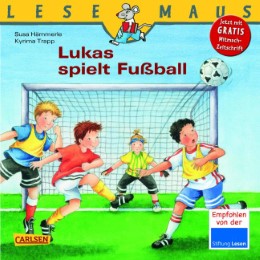 Lukas spielt Fußball
