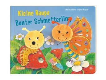 Kleine Raupe Bunter Schmetterling