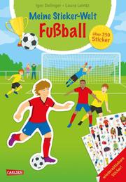 Meine Sticker-Welt: Fußball: über 350 Sticker - Cover