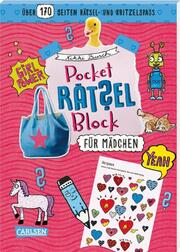 Pocket-Rätsel-Block - Für Mädchen