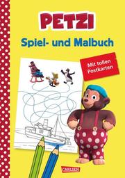 Petzi: Spiel- und Malbuch - Cover