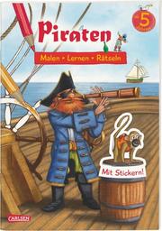 Piraten: Malen, Lernen, Stickern - Cover
