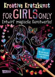 Kreative Kratzkunst: For Girls Only - Cover