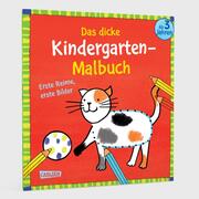 Das dicke Kindergarten-Malbuch: Erste Reime, erste Bilder - Abbildung 1