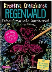 Kreative Kratzkunst: Regenwald - Cover