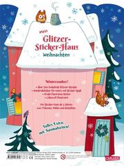 Mein Glitzer-Sticker-Haus: Weihnachten - Abbildung 1