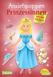 Wunderschöne Prinzessinnen: Über 80 Anzieh-Sticker - Cover