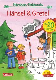 Pixi kreativ - Meine Märchen-Malstunde: Hänsel und Gretel - Cover