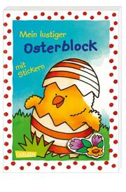 Mein lustiger Osterblock mit Stickern - Cover