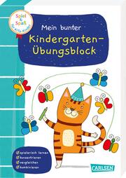 Mein bunter Kindergarten-Übungsblock - Cover