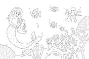 Mein buntes Stickerbuch: Meerjungfrauen - Abbildung 3