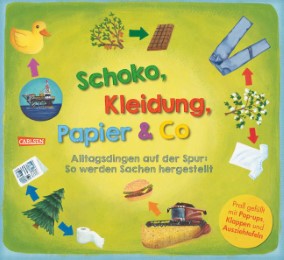 Schoko, Kleidung, Papier & Co - Cover