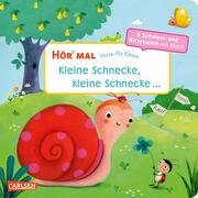 Verse für Kleine: Kleine Schnecke, kleine Schnecke ... - Cover