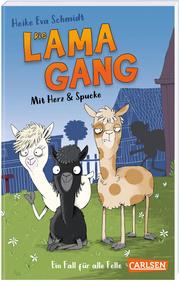 Die Lama-Gang. Mit Herz und Spucke 1: Ein Fall für alle Felle - Cover