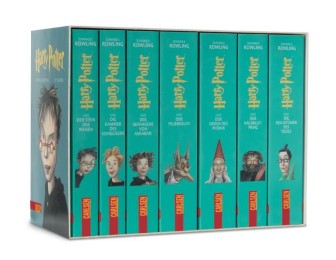 Harry Potter in 7 Bänden - Cover