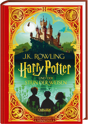 Harry Potter und der Stein der Weisen (MinaLima-Edition mit 3D-Papierkunst 1) - Cover
