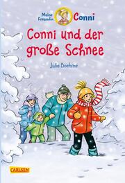 Conni und der große Schnee (farbig illustriert) - Cover