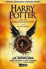 Harry Potter und das verwunschene Kind - Teil eins und zwei - Cover