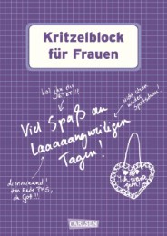 Kritzelblock für Frauen - Cover