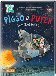 Piggo und Puter: Vom Stall ins All - Cover