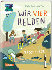 Wir vier Helden: Froschtage - Cover
