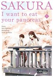 Sakura - I want to eat your pancreas 1 - Cover