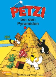Petzi bei den Pyramiden - Cover