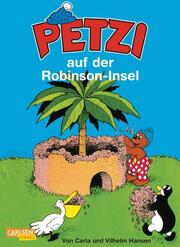 Petzi auf der Robinson-Insel - Cover