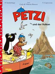 Petzi und der Vulkan - Cover