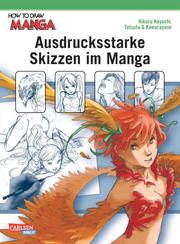 Ausdrucksstarke Skizzen im Manga