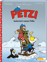 Petzi bekommt nasse Füße - Cover